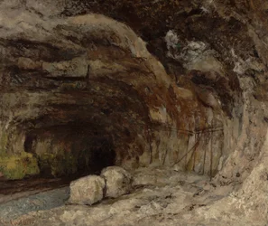 Grotte von Sarrazine bei Nans-sous-Sainte-Anne